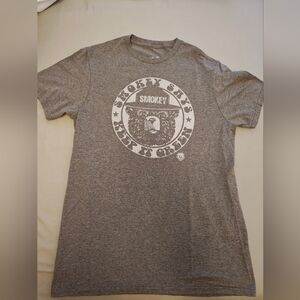 Smokey Says Gray Graphic Tee - Short Sleeve